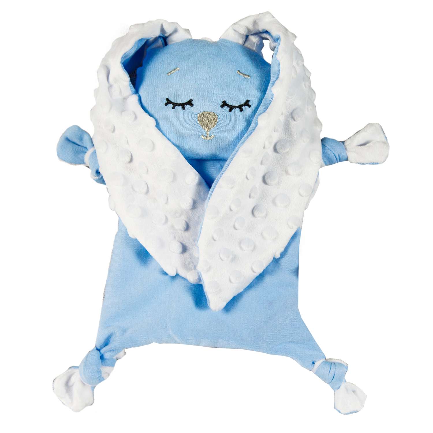 Подушка-комфортер-грелка Amarobaby Hug me Голубой - фото 3