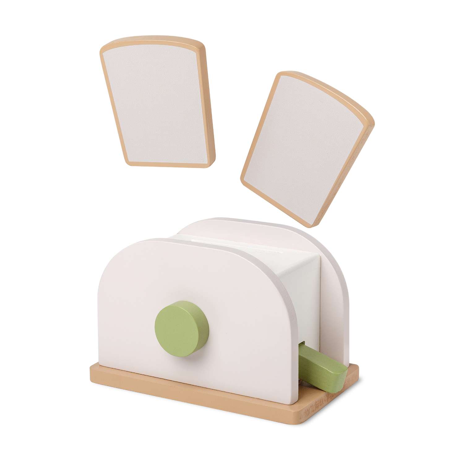 Игровой набор LUKNO Тостер с продуктами деревянный - фото 9