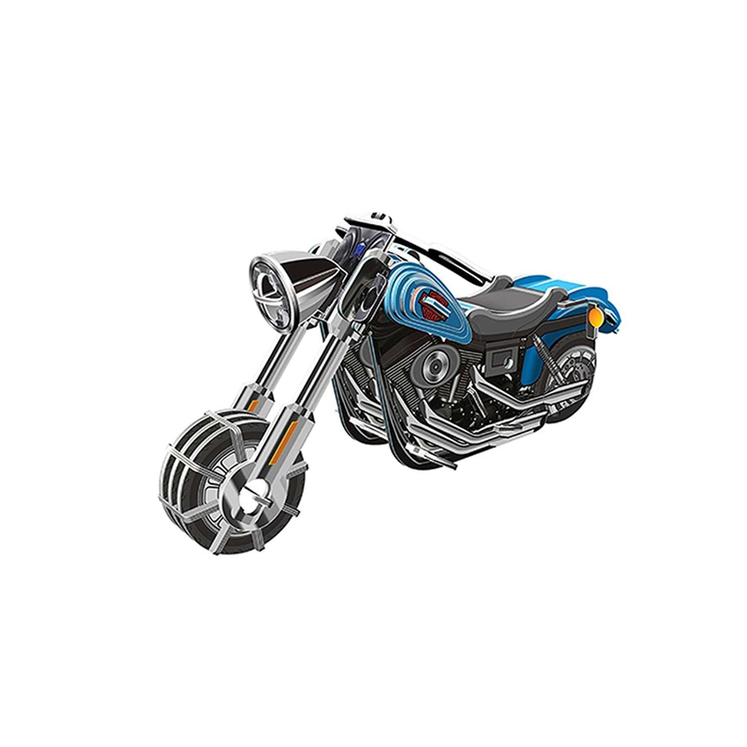3D Пазл IQ 3D PUZZLE Мотоцикл Wide G (инерц.) - фото 2
