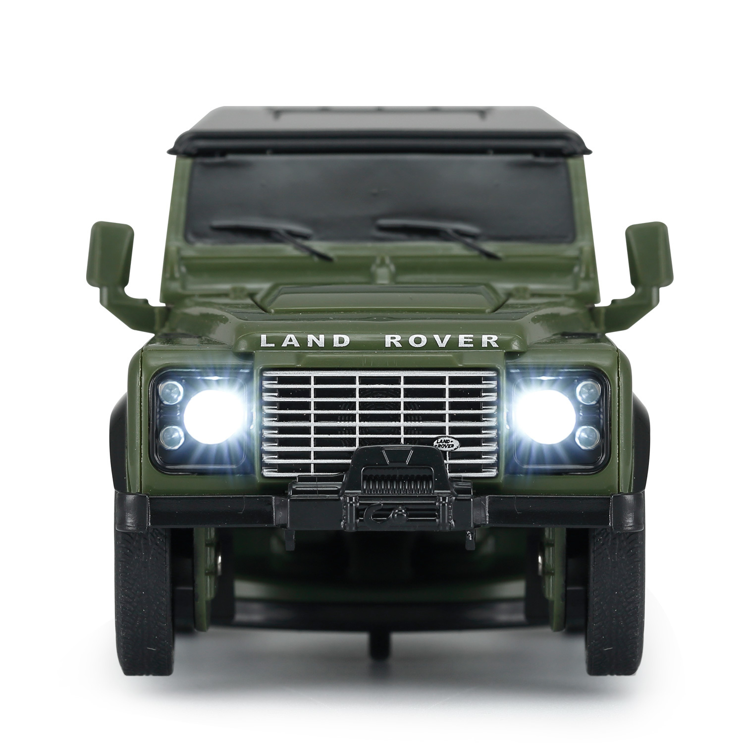 Машина Rastar 1:32 Land Rover Defender Трансформер Зеленый 62010 купить по  цене 999 ₽ в интернет-магазине Детский мир