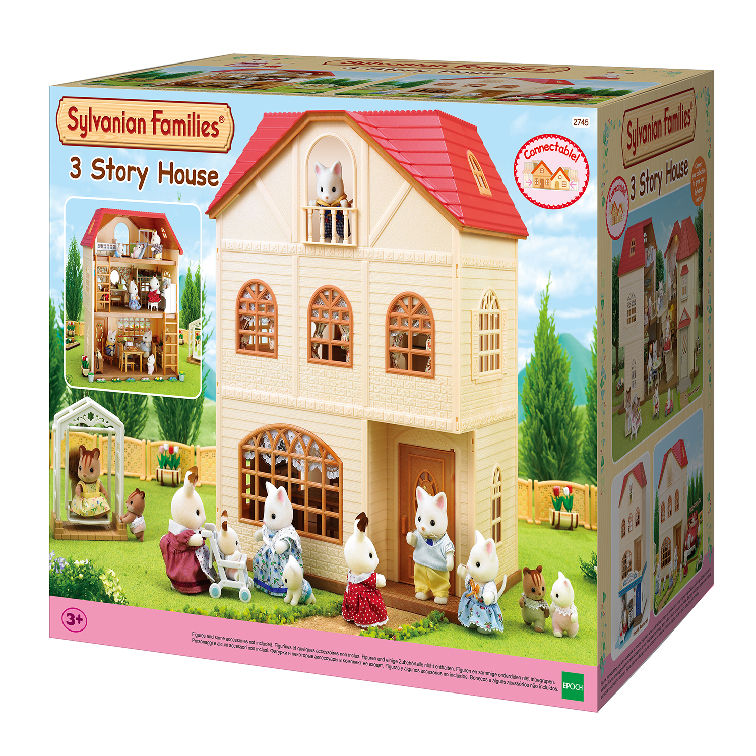 Набор Sylvanian Families Трехэтажный дом 2745 2745 - фото 2