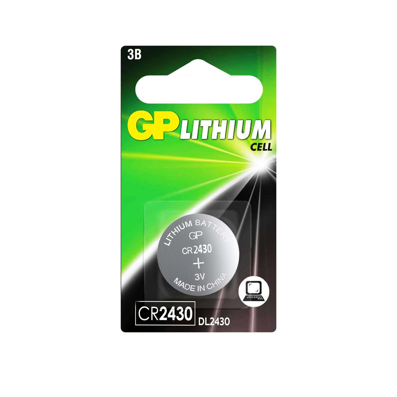 Батарейка литиевая GP CR2430 1 штука - фото 1
