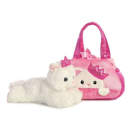 Мягкая игрушка Aurora Кошка в сумке переноске