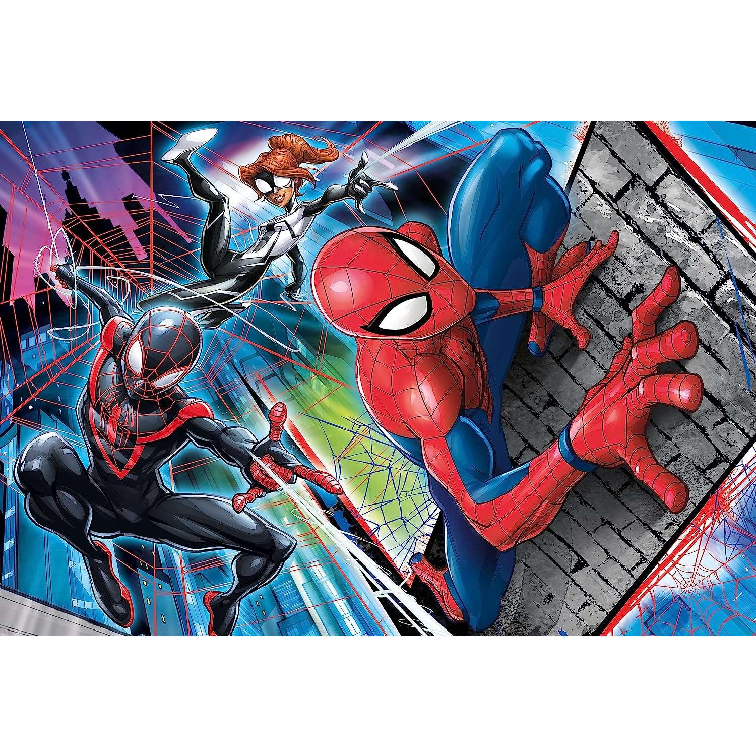 Пазл 24 MAXI CLEMENTONI Супергерой Marvel Человек-паук - фото 2