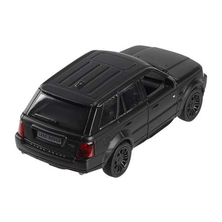 Машина металлическая Uni-Fortune Range Rover Sport инерционная черный матовый цвет двери открываются