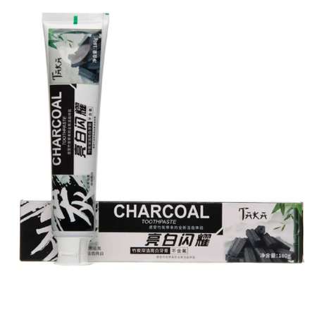 Зубная паста TAKA Health Бамбуковый уголь CHARCOAL 180 гр