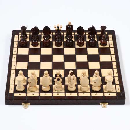 Шахматы Sima-Land «Королевские» 44х44 см король h=8 см пешка h 4.5 см