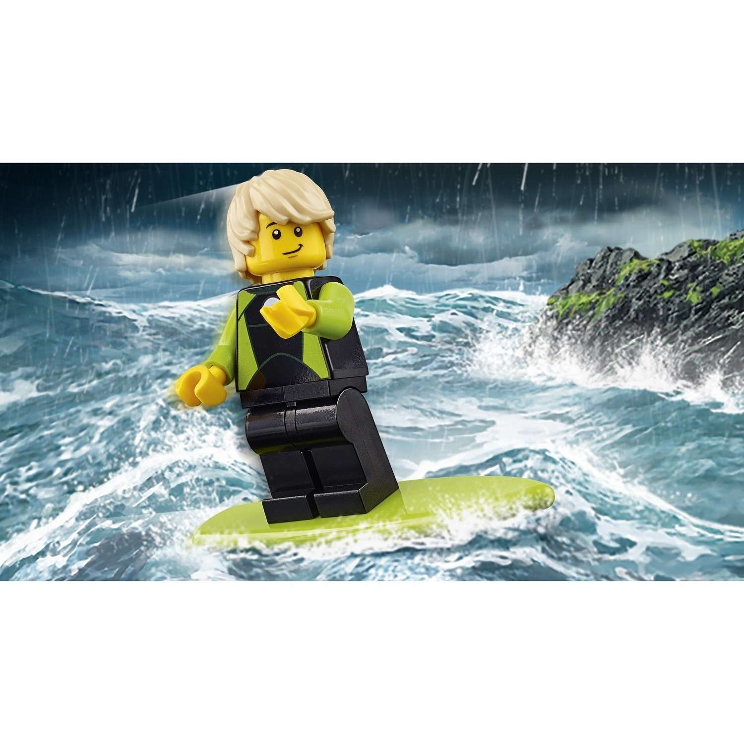 Конструктор LEGO City Coast Guard Набор для начинающих «Береговая охрана» (60163) - фото 4