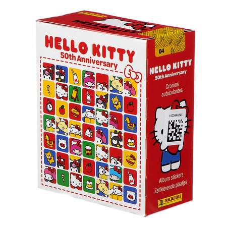 Наклейки коллекционные Panini Hello Kitty 24 пакетика в наборе