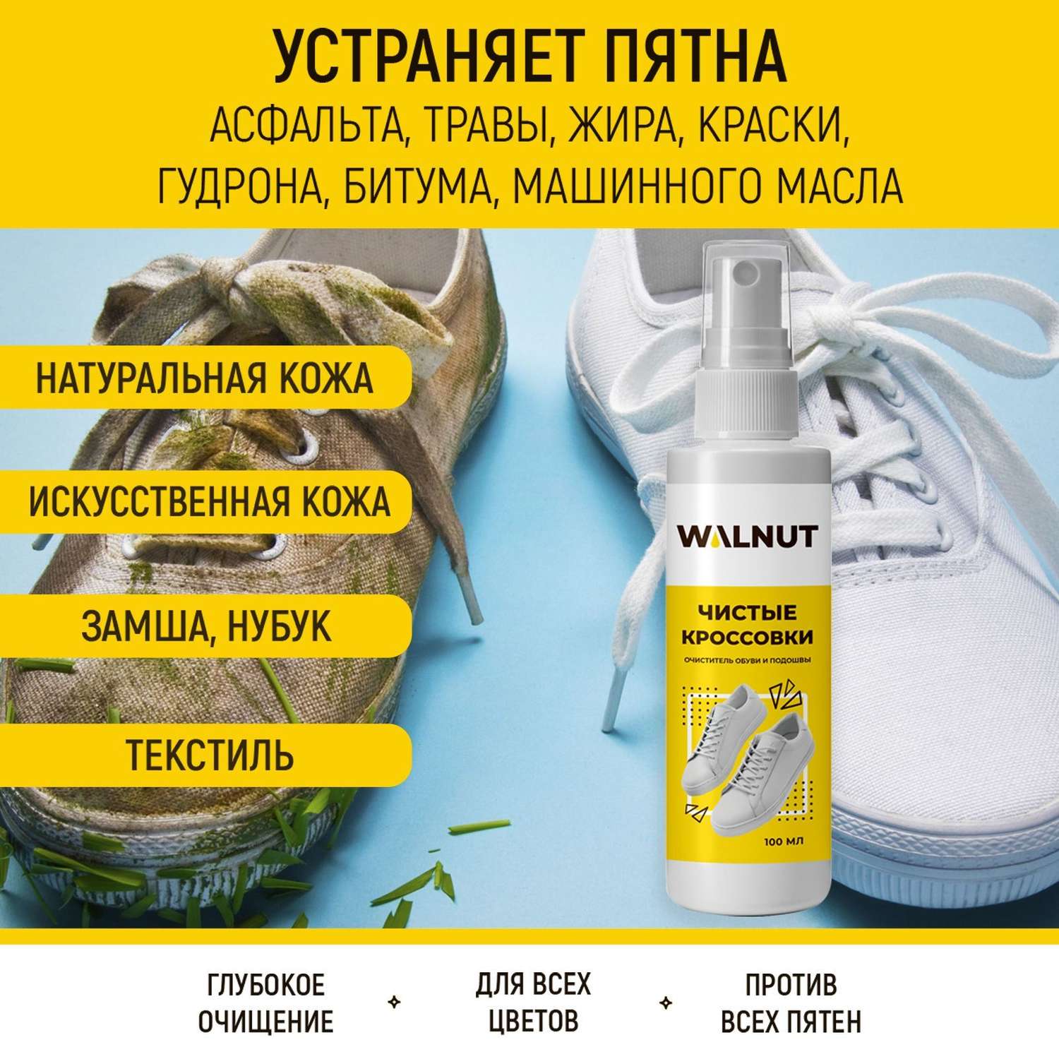 Очиститель для обуви WALNUT WLN0464 WLN0464 - фото 3