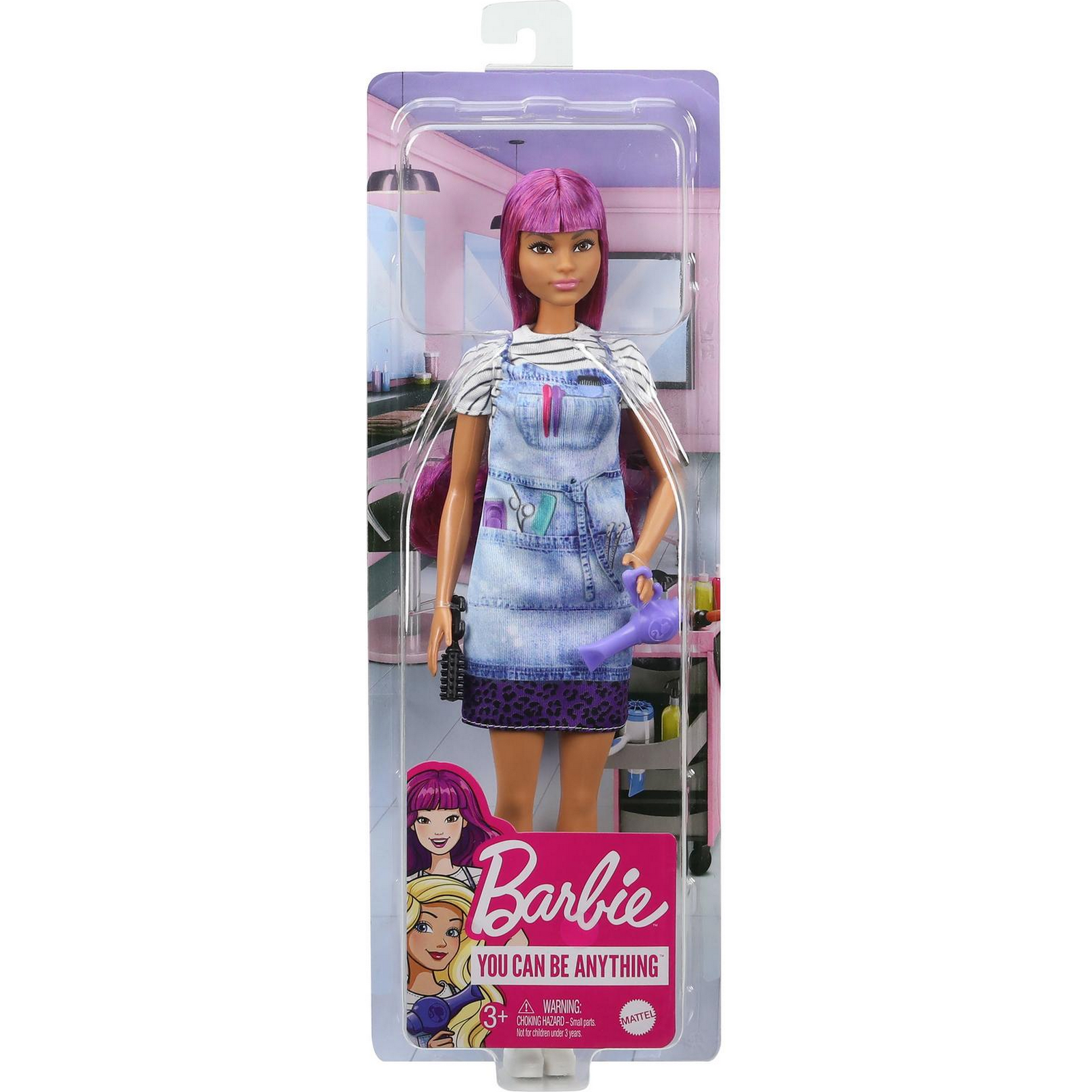 Кукла Barbie из серии Кем быть? Фигуристка (брюнетка)