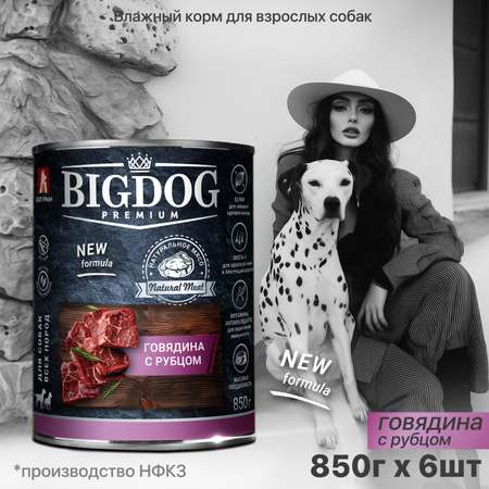 Корм влажный Зоогурман Big Dog