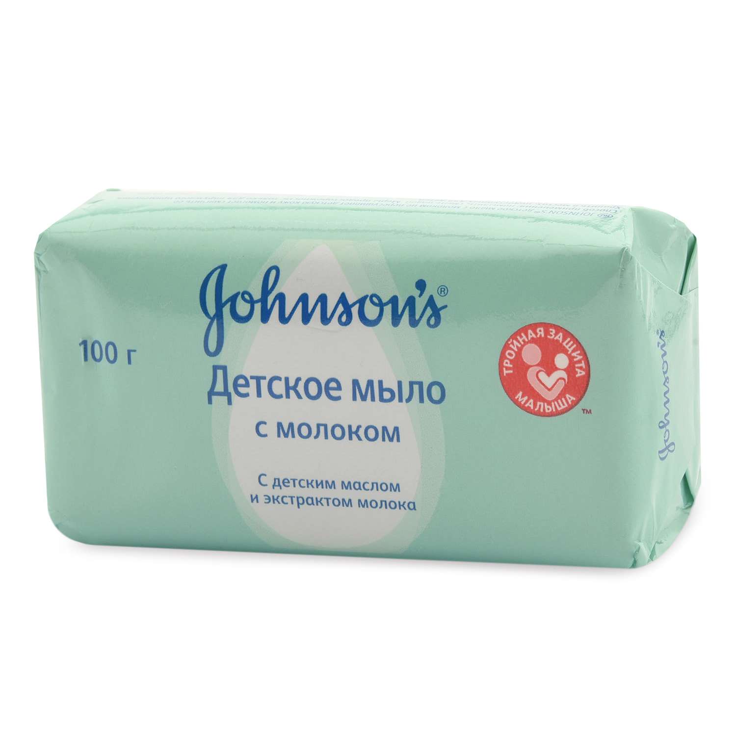 Мыло Johnson's с экстрактом натурального молочка 100г - фото 2