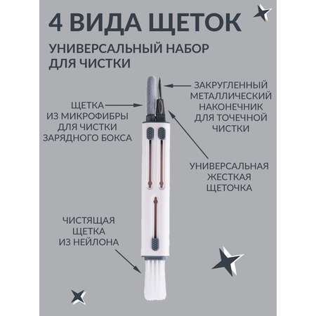 Щетка для чистки Mellingward беспроводных наушников