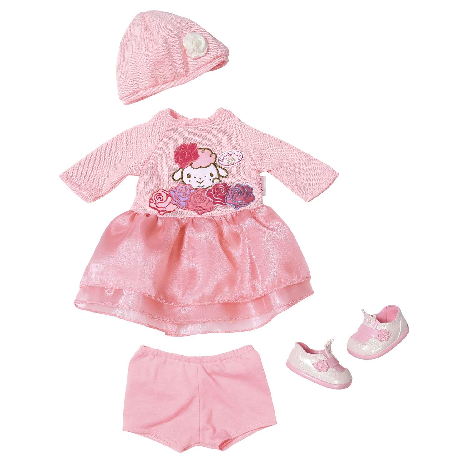 Одежда для кукол Zapf Creation Baby Annabell вязанная 4предмета 701-966 701-966 - фото 1