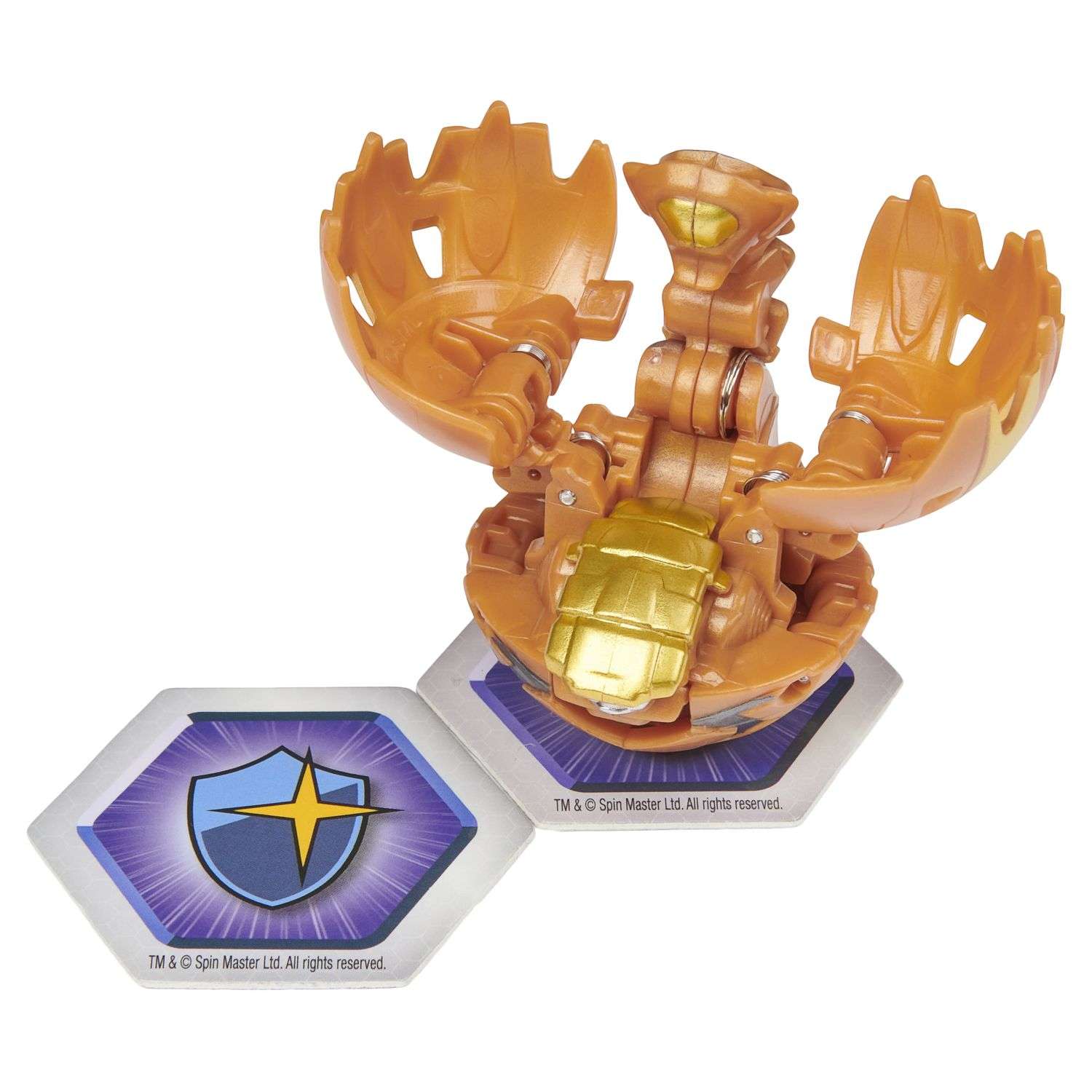 Фигурка-трансформер Bakugan S3 RA Gold 6061459/20129965 - фото 3