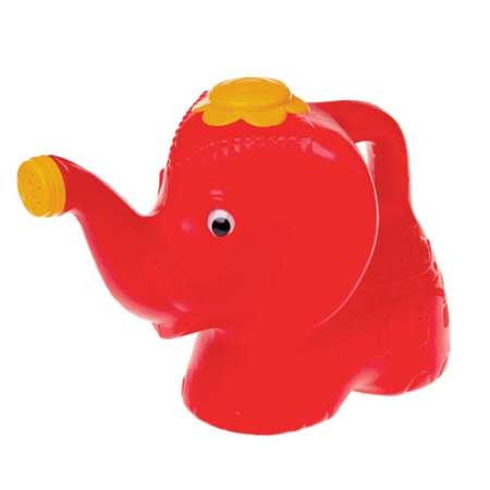 Лейка Colorplast детская Индийский слон красная