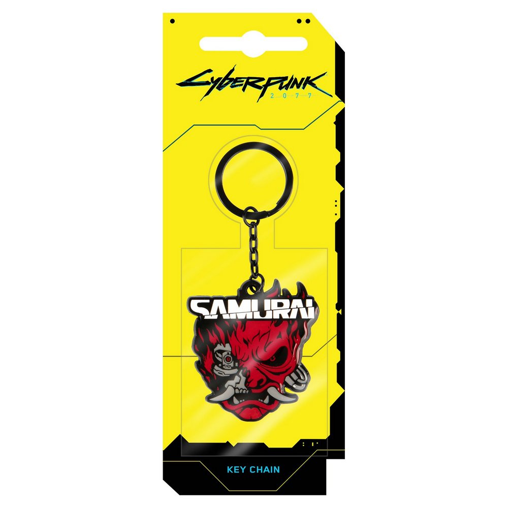 Брелок Cyberpunk 2077 Samurai Logo Metal - фото 2