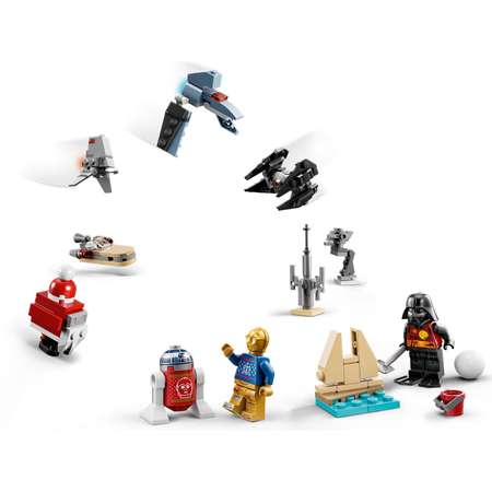 Конструктор LEGO Star Wars Адвент-календарь 2022 75340