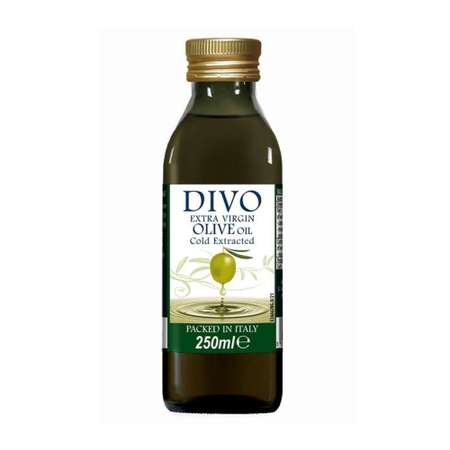 Масло оливковое DIVO Extra Virgin 0.25 л стеклянная бутылка