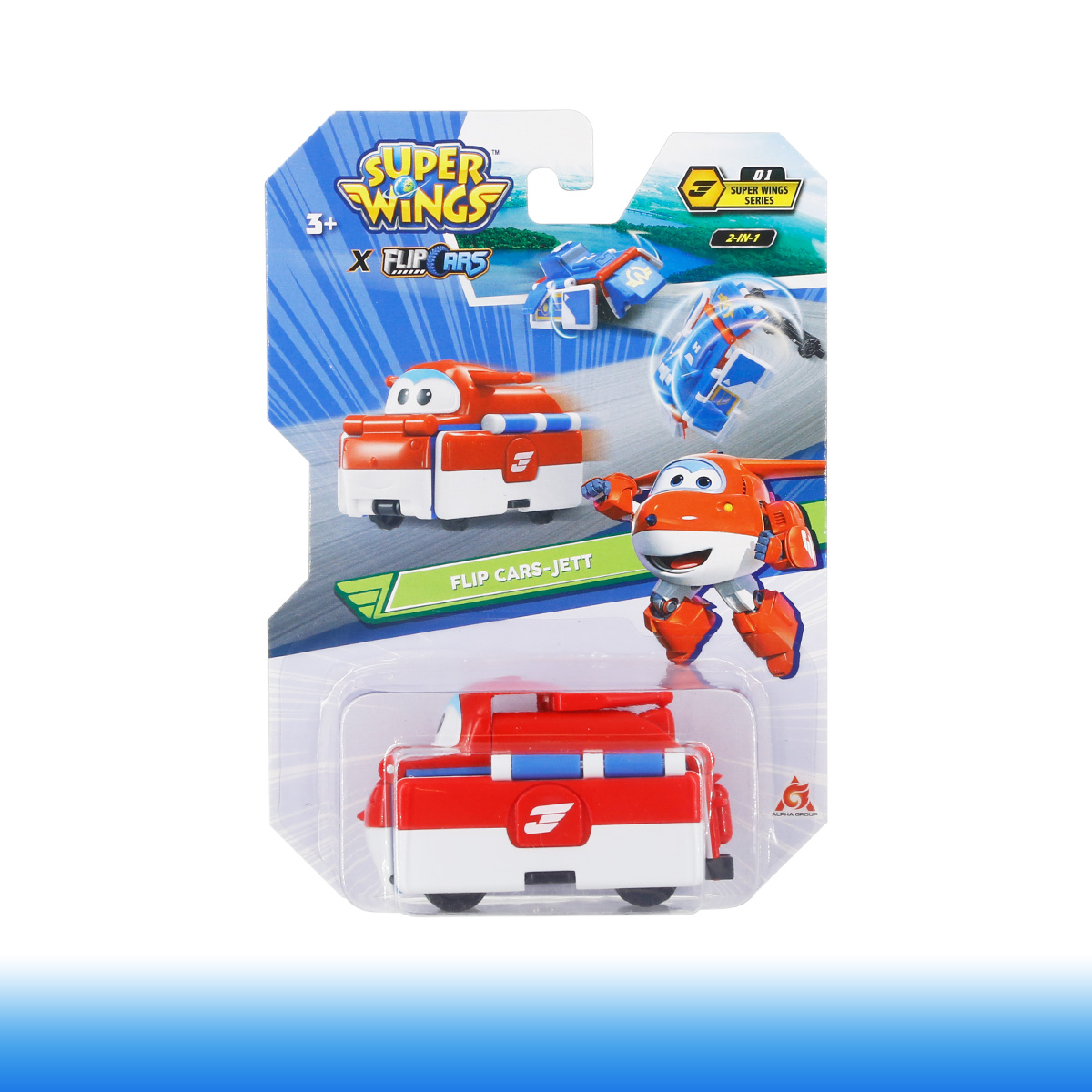 Самолет Super Wings красный EU636301 - фото 5