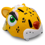 Шлем защитный Crazy Safety Yellow Leopard с механизмом регулировки размера 49-55 см