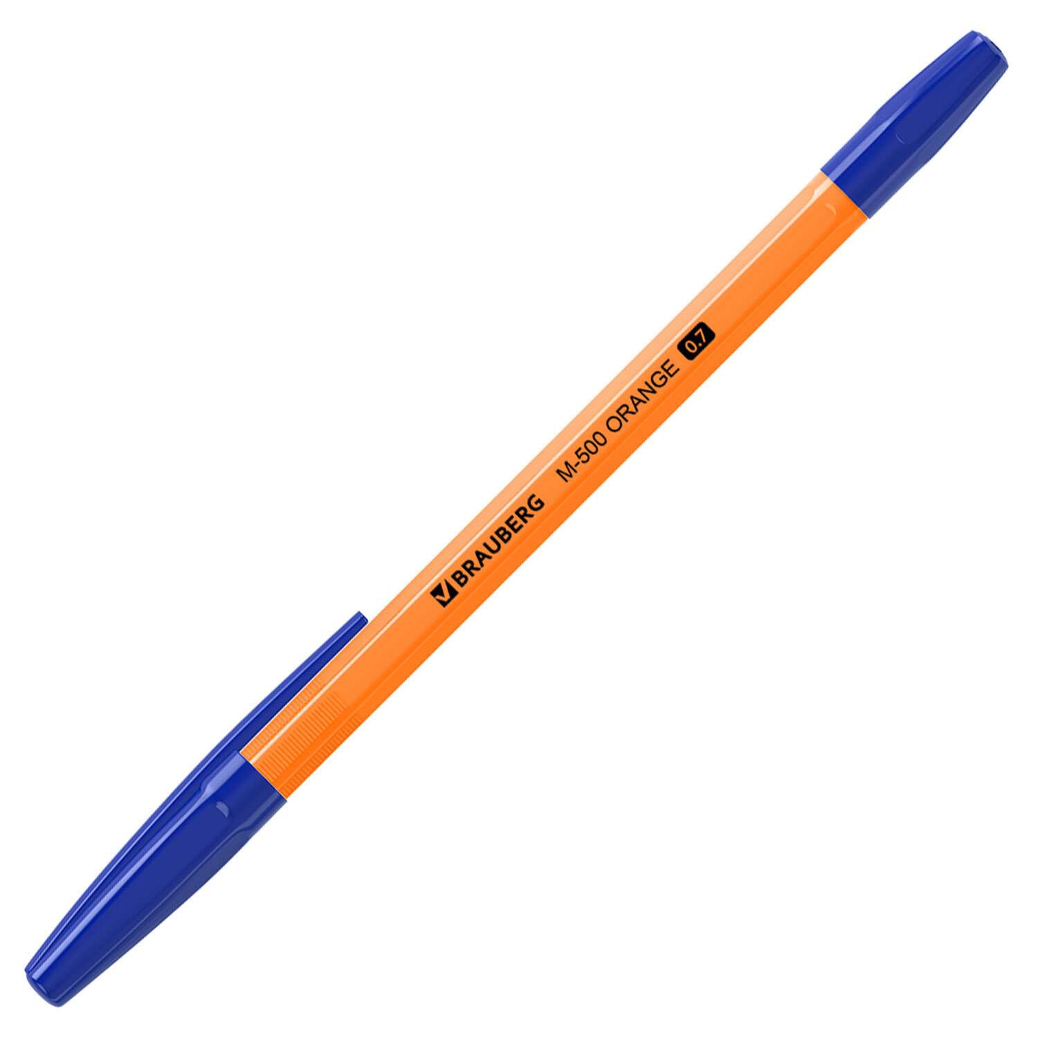Ручки шариковые Brauberg набор 10 штук синие - фото 7