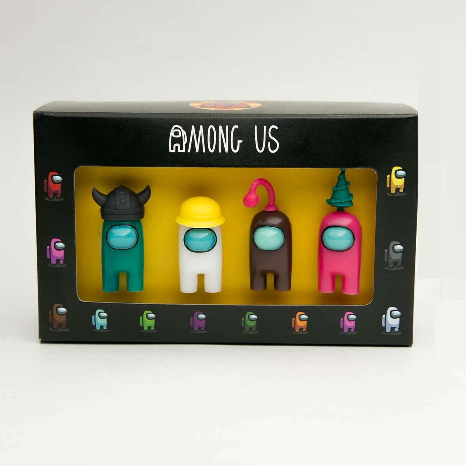 Игровой набор Fanzo Store Коллекционные фигурки-игрушки для детей Among us светящиеся в темноте - фото 2