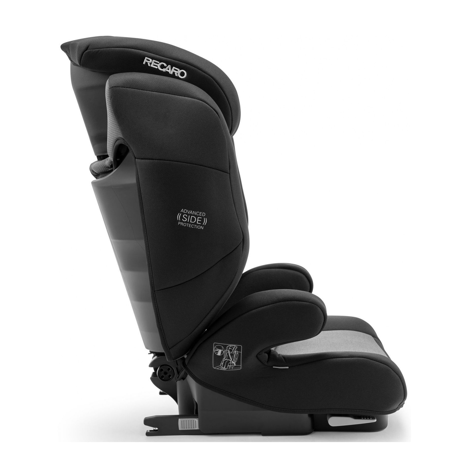 Автокресло Recaro Monza Nova Evo Seatfix 2/3 Deep Black 00088012250050 - фото 4