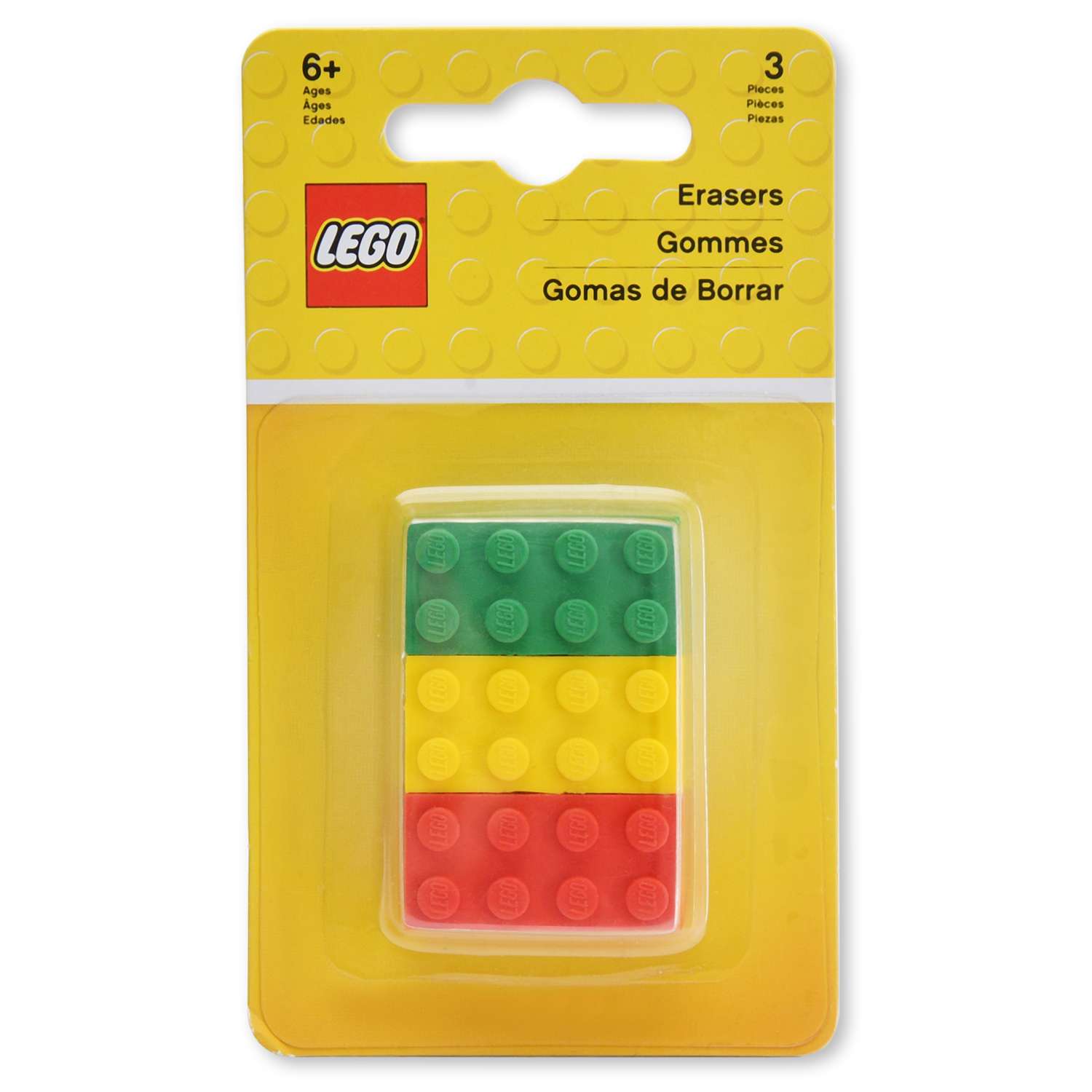 Ластики LEGO 3шт 51158 - фото 1