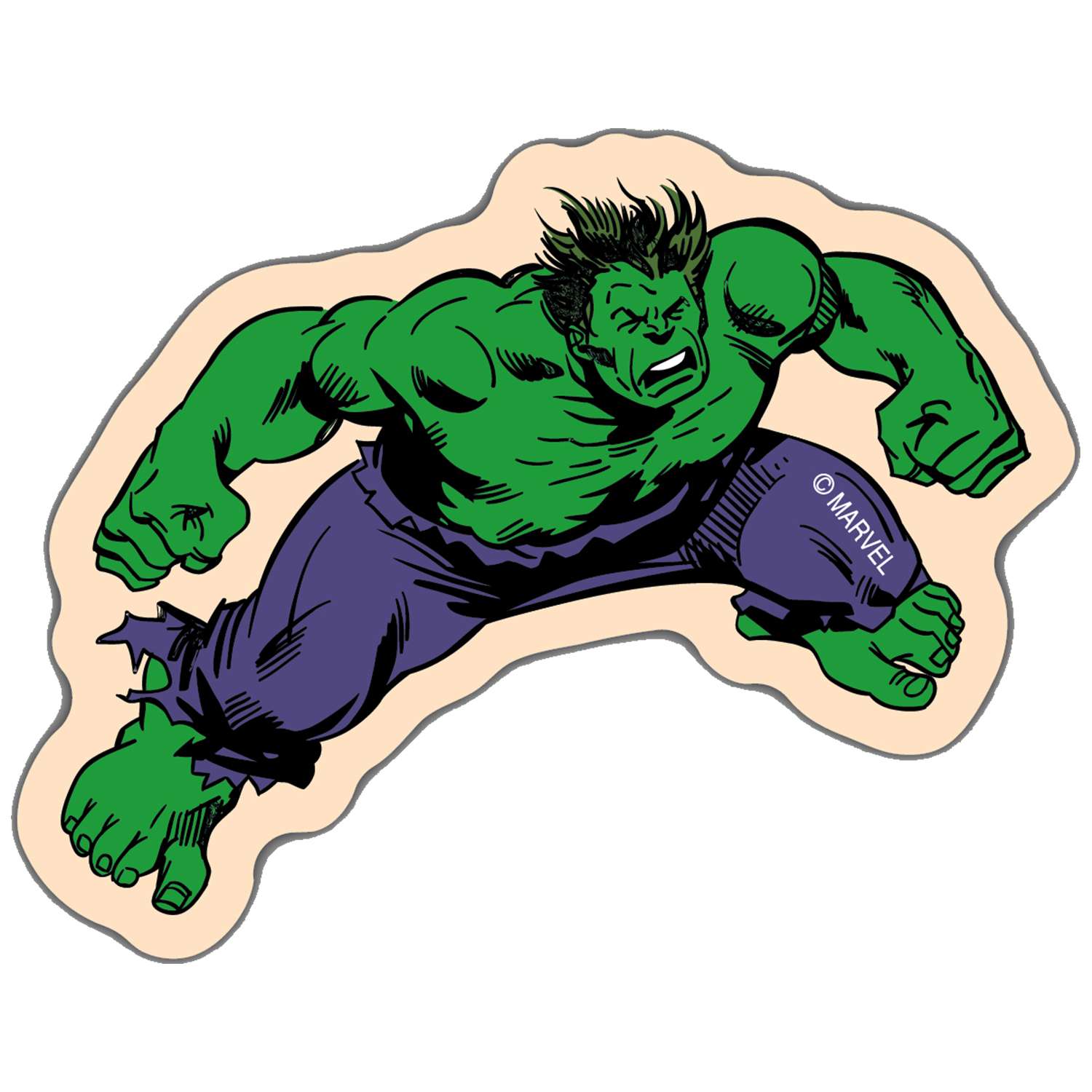Значок Marvel Комикс Халк 41156 - фото 1