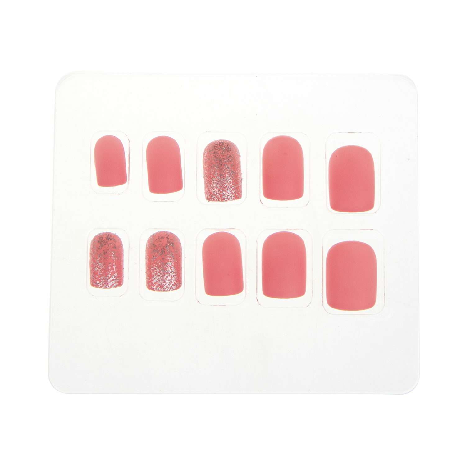 Накладные ногти Lukky 7 Frozen Pink - фото 3