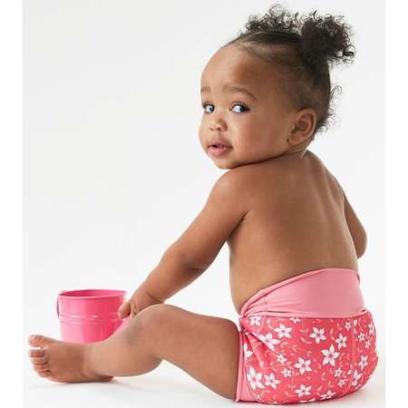 Подгузник для плавания Splash About Happy Nappy Розовый сад L