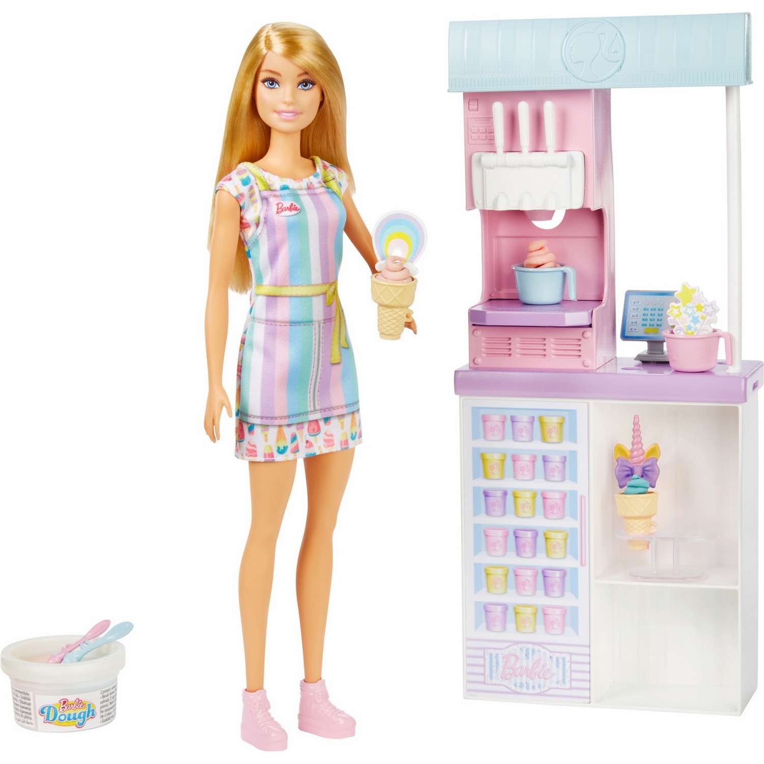 Набор игровой Barbie Магазин мороженого HCN46 HCN46 - фото 1