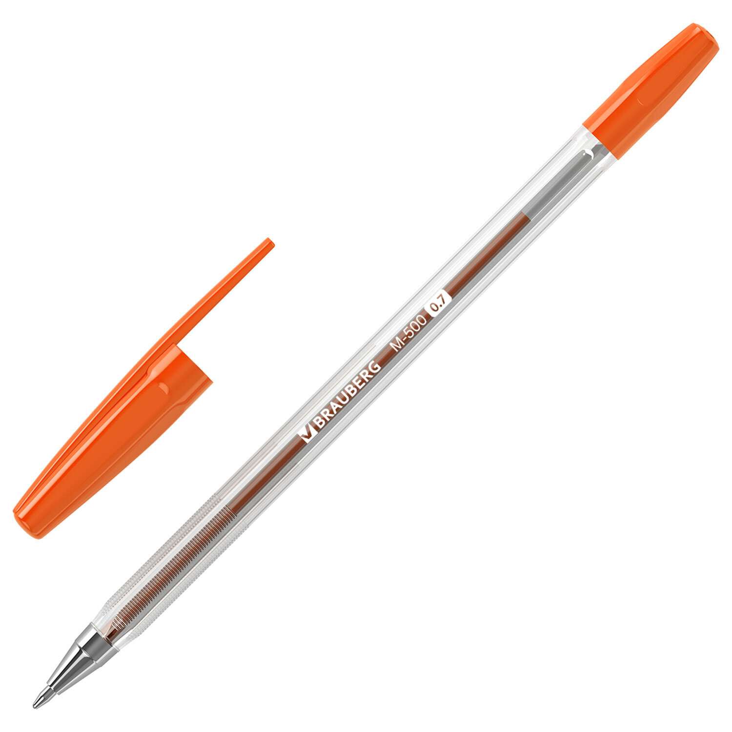 Ручки шариковые Brauberg цветные набор 10 штук тонкие для школы - фото 13
