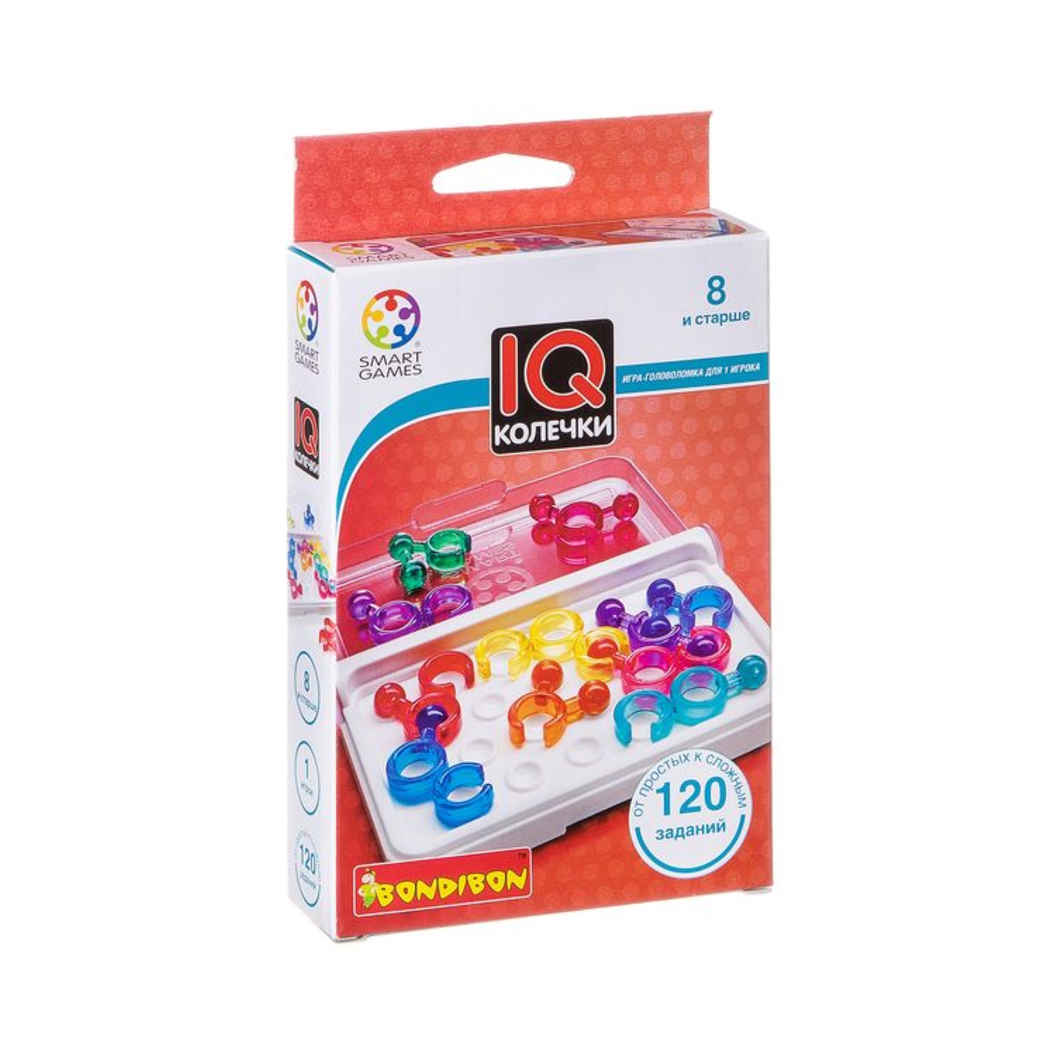 Игра настольная Bondibon IQ-Колечки ВВ0949 - фото 1