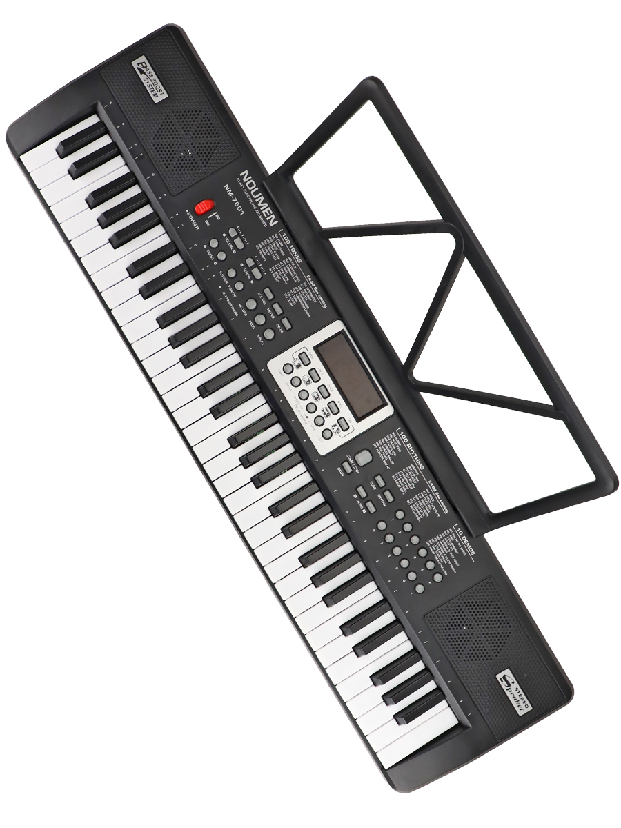 Синтезатор Рыжий кот Музыкальная игрушка / USB в комплекте/ 61 клавиша - фото 2