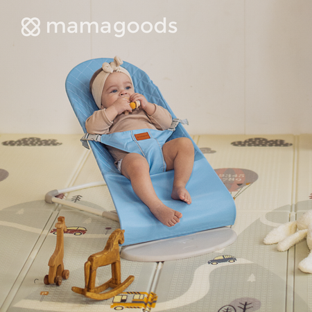 Детский складной шезлонг Mamagoods от 0 кресло качалка для малышей
