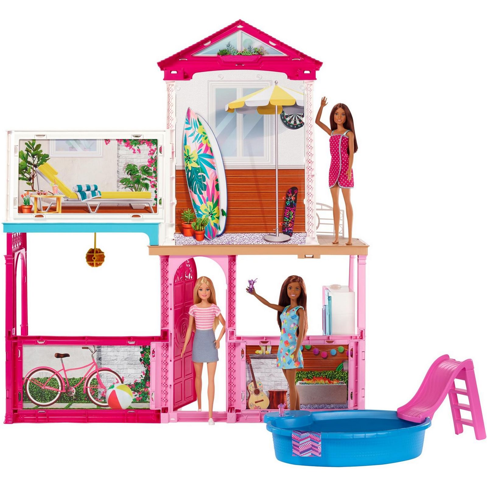 Набор игровой Barbie дом+куклы +аксессуары GLH56 GLH56 - фото 3