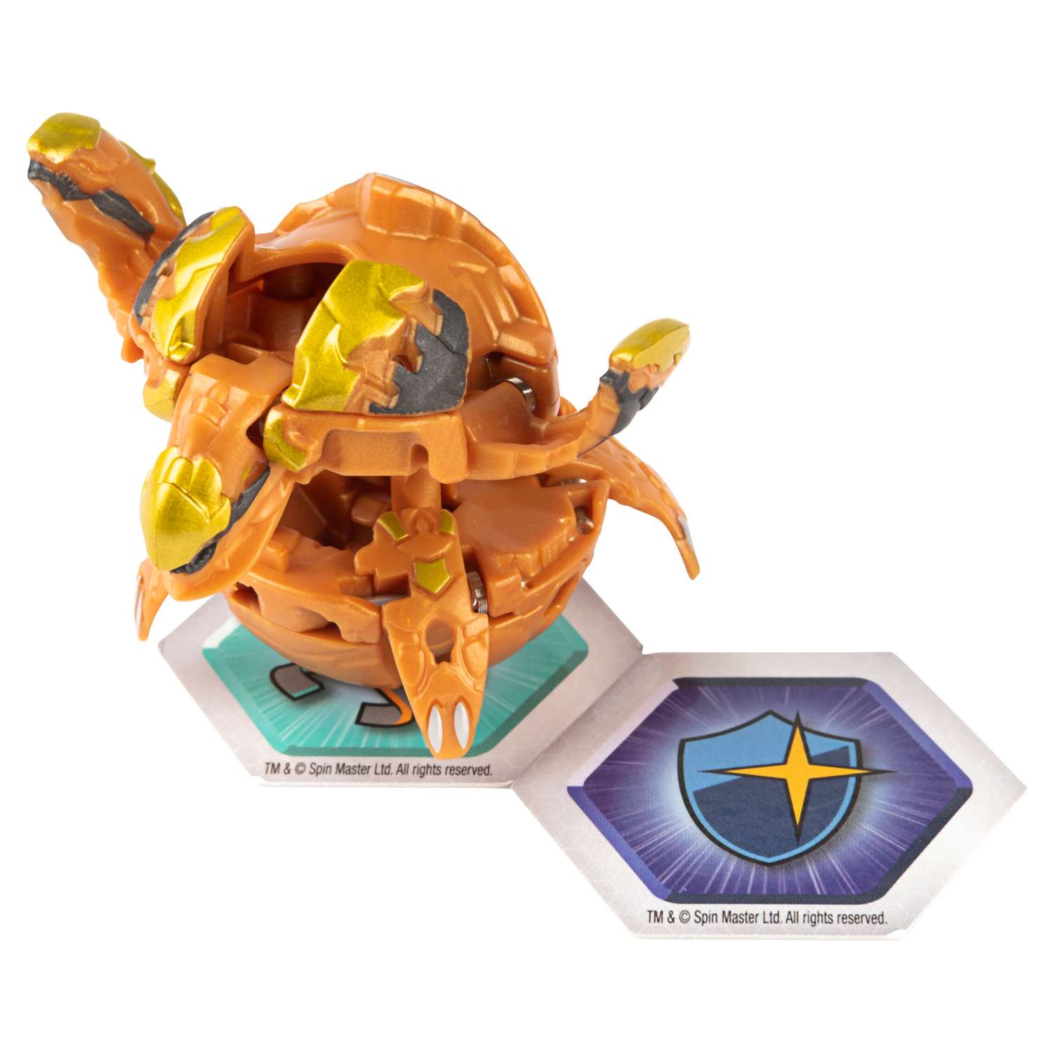 Фигурка-трансформер Bakugan S3 Kirimu Gold 6061459/20132744 - фото 2