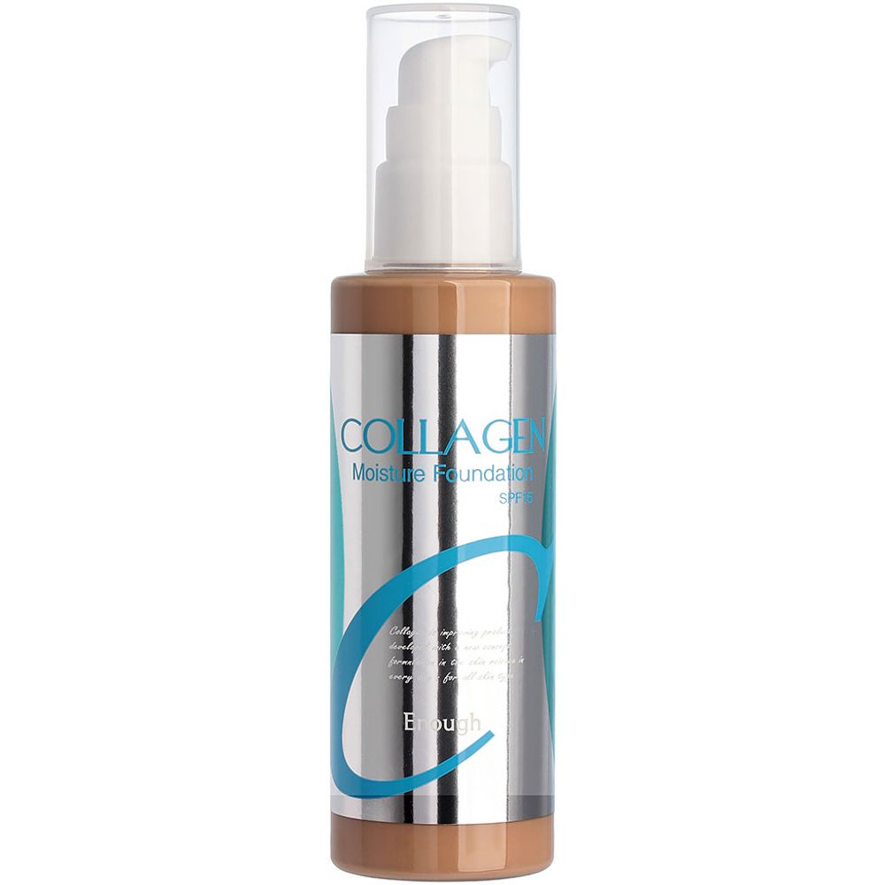 Тональный крем ENOUGH увлажняющий Collagen Moisture Foundation SPF15 Тон 21 100 мл - фото 1