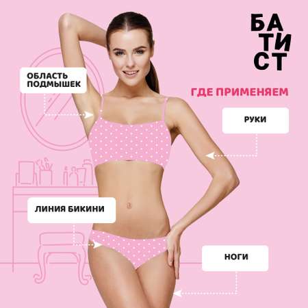 Крем-депилятор Батист IT girl для жестких волос 100 мл