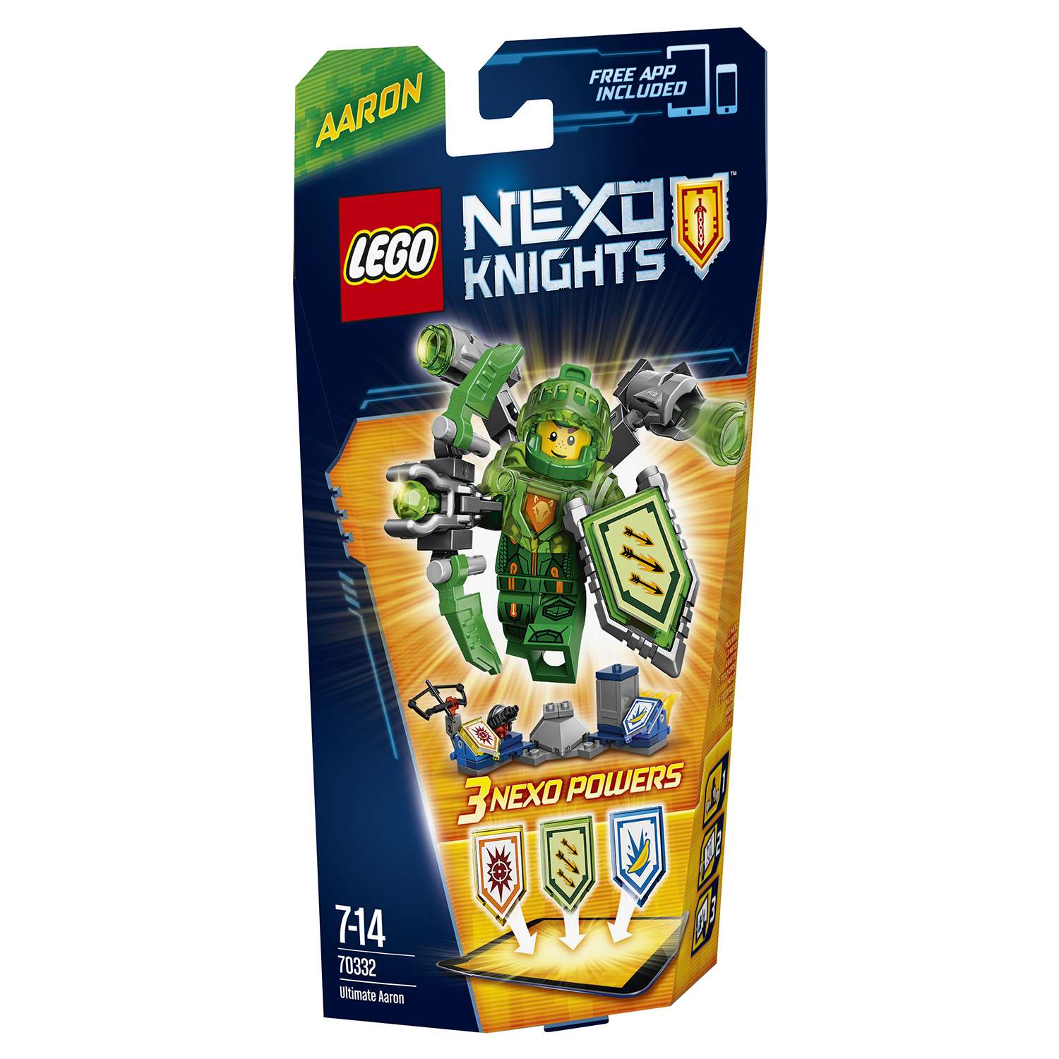 Конструктор LEGO Nexo Knights Аарон – Абсолютная сила (70332) - фото 2