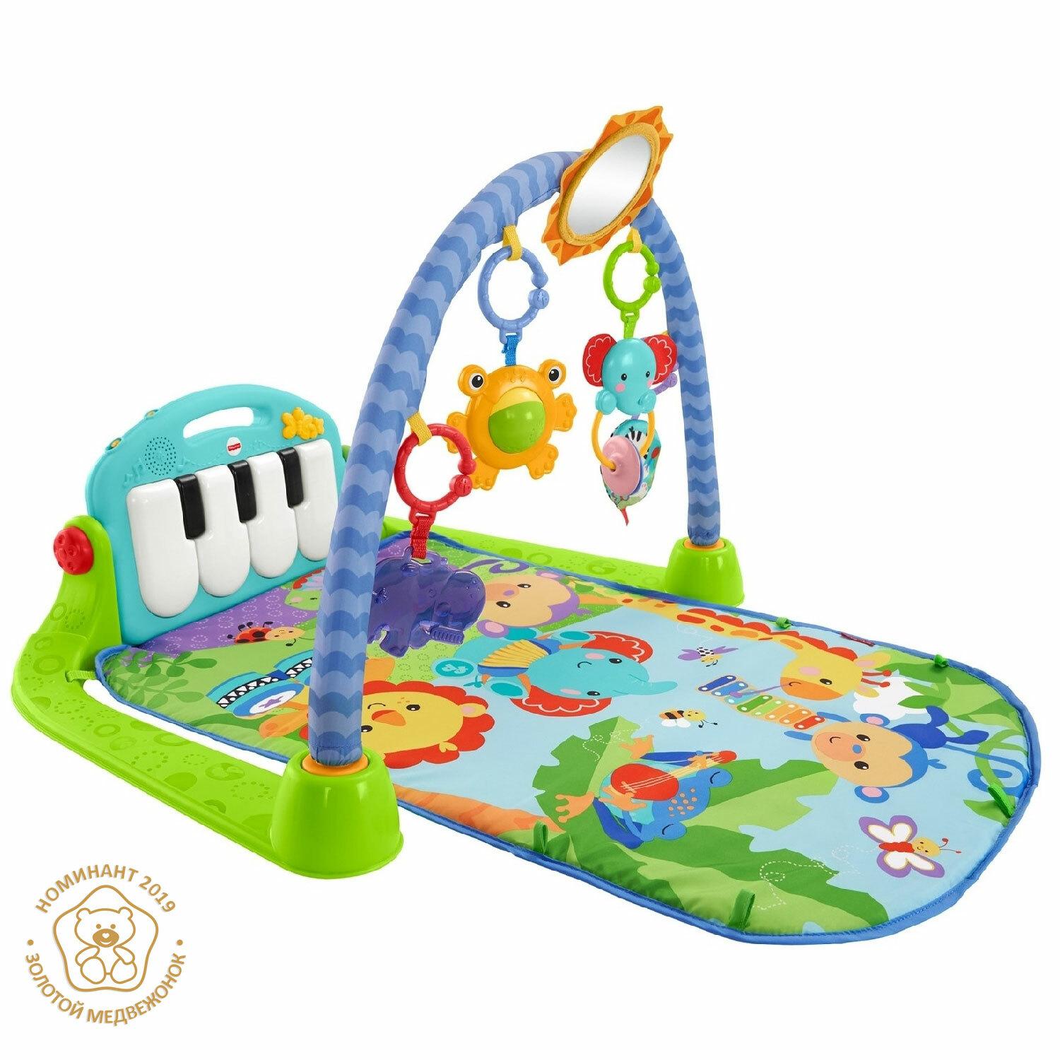 Коврик игровой Fisher Price пианино купить по цене 1699 ₽ в  интернет-магазине Детский мир