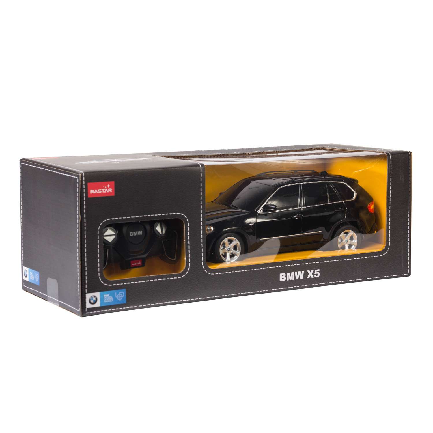 Машинка р/у Rastar BMW X5 1:18 черная - фото 3