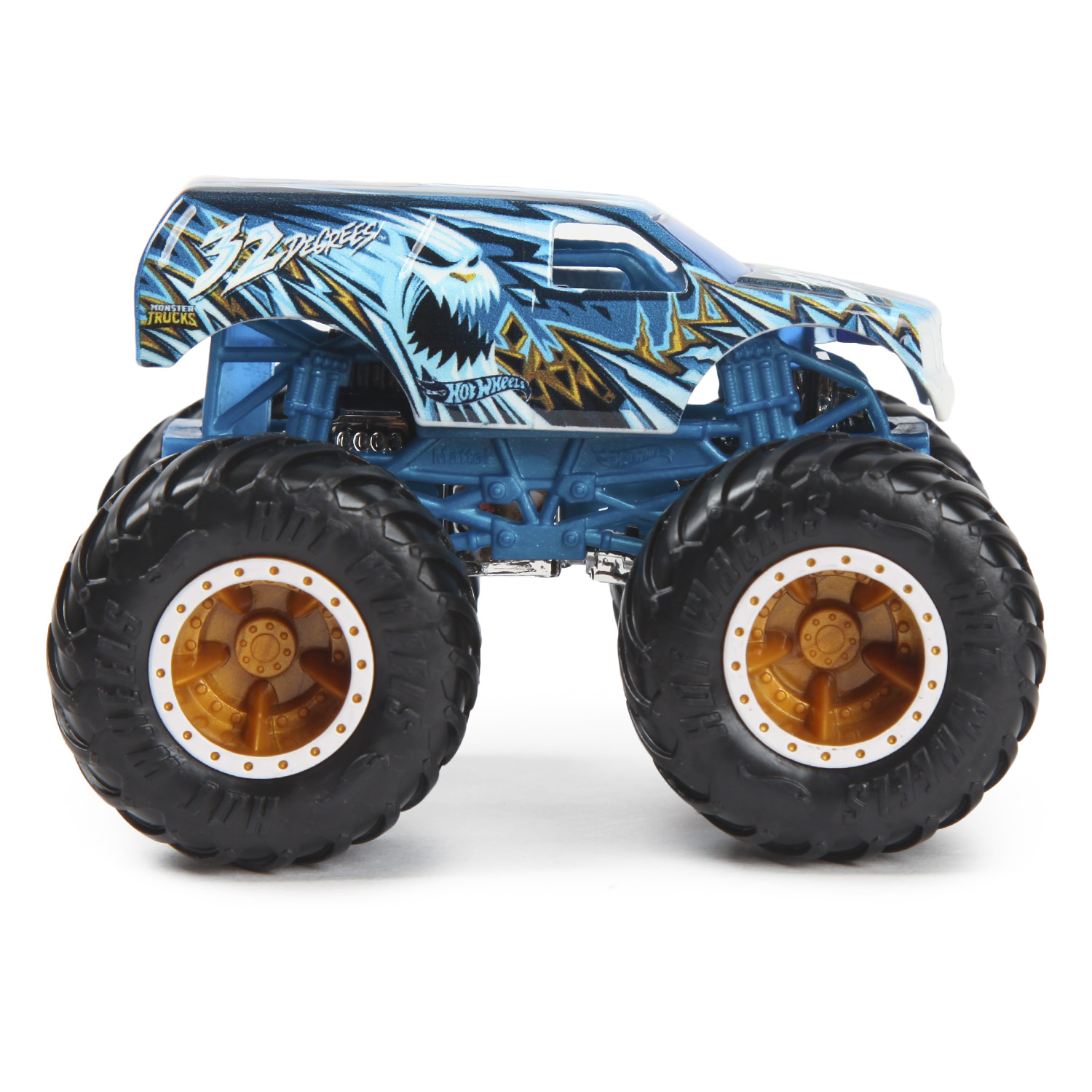 Машина Hot Wheels Monster Truck 32 Degrees HKM15 GRH81 - фото 4