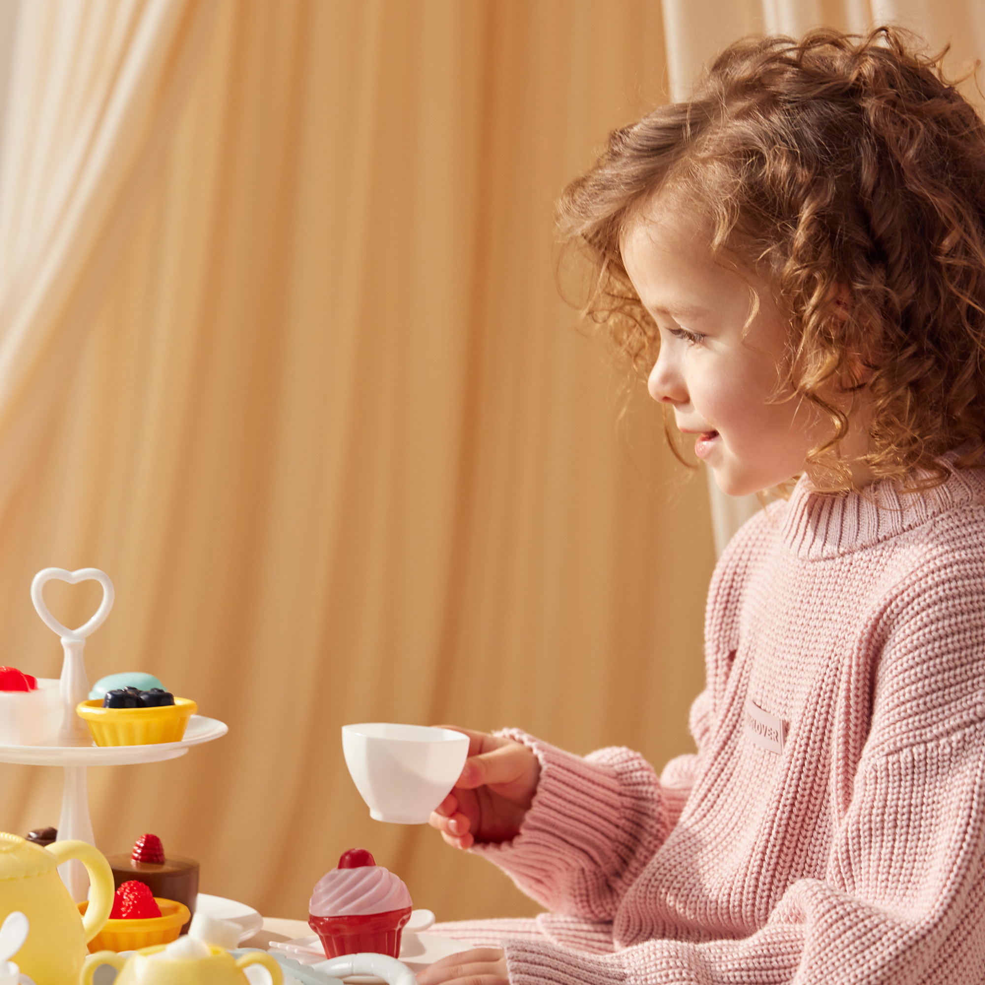 Игрушечный чайный набор Happy Baby Tea Party Time - фото 16