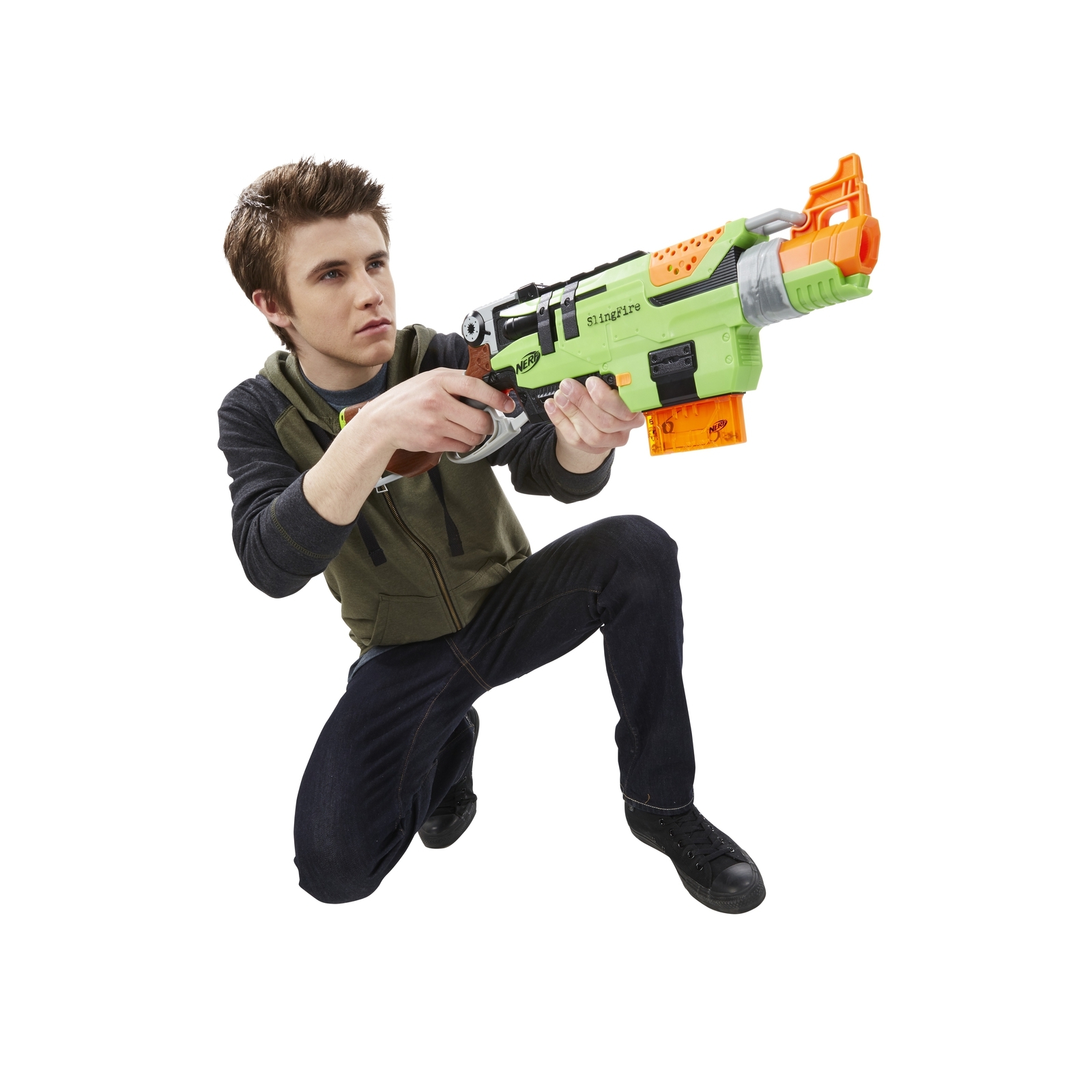 Бластер Nerf Zombie Strike Слинг Файр - фото 5