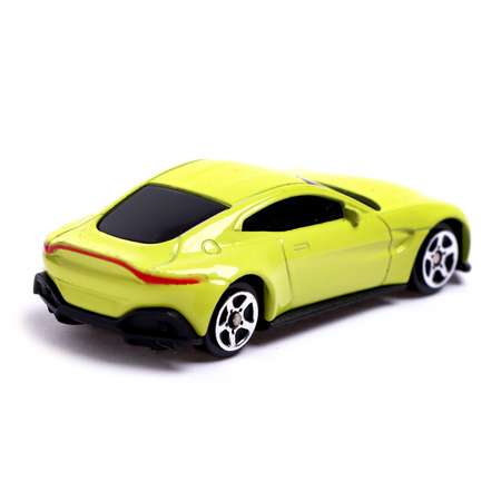 Машина Автоград металлическая ASTON MARTIN VANTAGE 1:64 цвет зеленый