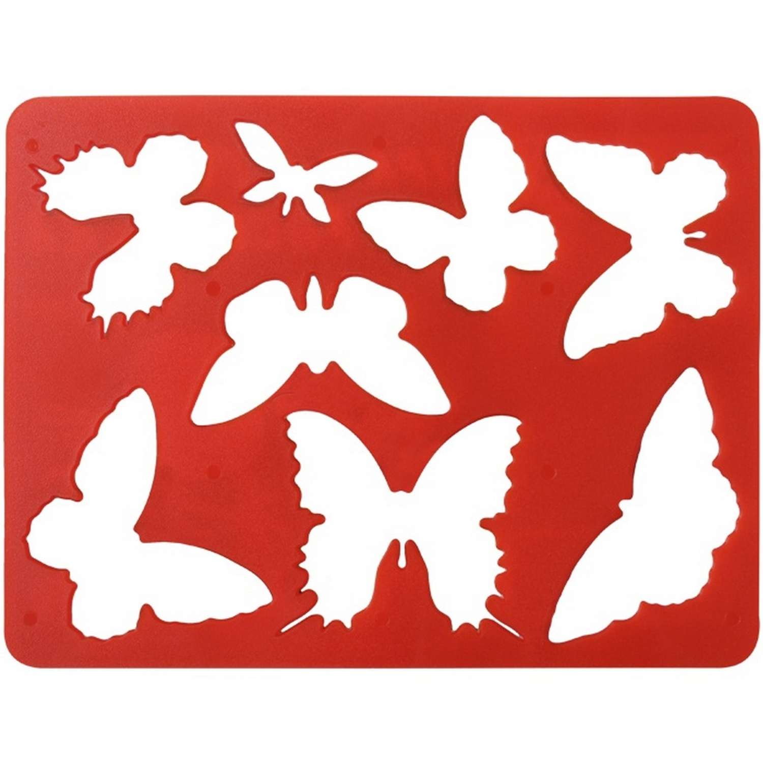Трафарет пластиковый Darvish раскраска для рисования и декора многоразовый Бабочки - фото 2